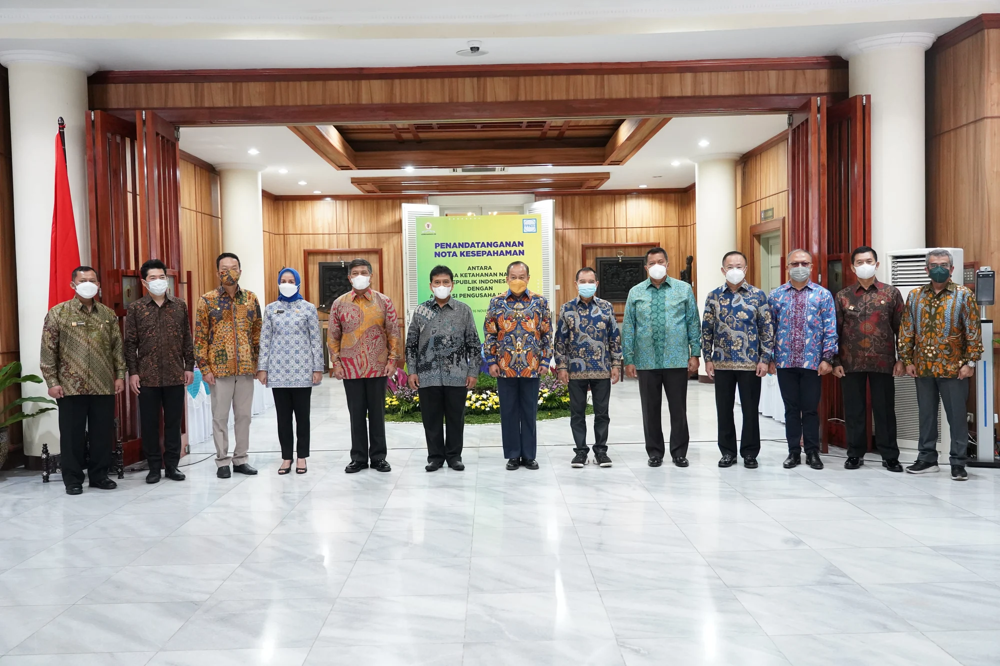 LAPORAN TAHUNAN APINDO Provinsi Sumatera Utara 2021